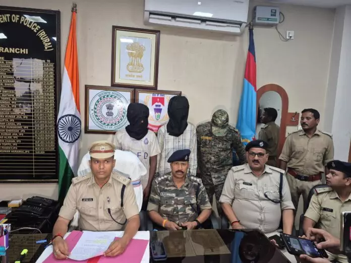 चान्हो थाना क्षेत्र में लूट का पुलिस ने किया खुलासा